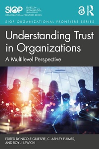 Abbildung von: Understanding Trust in Organizations - Routledge