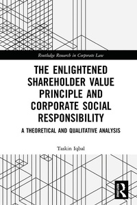 Abbildung von: The Enlightened Shareholder Value Principle and Corporate Social Responsibility - Routledge