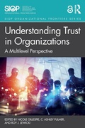 Cover: Understanding Trust in Organizations - Routledge
