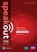 Cover: Speakout 2ed Elementary Student's Book & Interactive eBook with Digital Resources Access Code - Pearson Education Limited