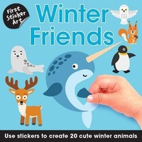 Enlarge image Cover: First Sticker Art: Winter Friends - Sourcebooks Wonderland