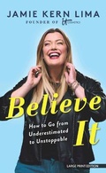 Cover: Believe It - Thorndike Press Large Print