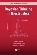 Cover: Bayesian Thinking in Biostatistics - CRC Press