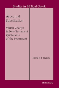Abbildung von: Aspectual Substitution - Peter Lang Verlag