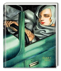 Abbildung von: Tamara de Lempicka - Autoporträt - Taschenkalender 2022 - Flame Tree Publishing