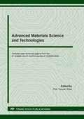 Cover: Advanced Materials Science and Technologies - Trans Tech Publications Ltd