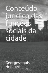 Bild: Conteudo juridico das funcoes sociais da cidade - Editora Dois de Julho
