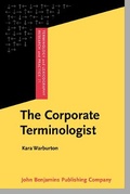 Cover: The Corporate Terminologist - John Benjamins Publishing Co