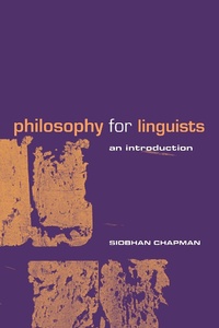 Enlarge image Cover: Philosophy for Linguists - Routledge
