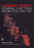 Cover: Volume Two. Labour Party General Election Manifestos 1900-1997 - Routledge