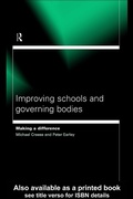 Cover: Improving Schools and Governing Bodies - Routledge