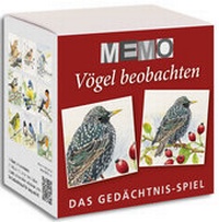 Abbildung von: Memo-Spiel - Vögel beobachten - Präsenz Medien & Verlag
