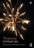 Cover: Beginning Criminal Law - Routledge