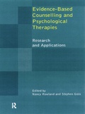 Cover: Evidence Based Counselling and Psychological Therapies - Routledge