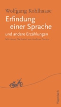 Cover: Erfindung einer Sprache und andere Erz&auml;hlungen - Wagenbach
