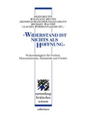 Cover: "Widerstand ist nichts als Hoffnung" - Talheimer