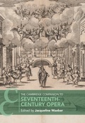Cover: The Cambridge Companion to Seventeenth-Century Opera - Cambridge University Press
