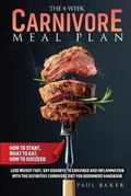 Cover: The 4-Week Carnivore Meal Plan - Blue Haiku Publishing