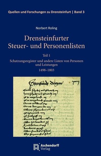 Abbildung von: Drensteinfurter Steuer- und Personenlisten - Aschendorff
