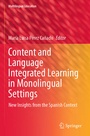 Cover: Content and Language Integrated Learning in Monolingual Settings - Springer