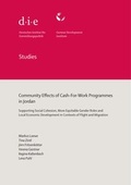 Cover: Community effects of cash-for-work programmes in Jordan - German Institute of Development and Sustainability (IDOS) gGmbH