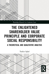 Abbildung von: The Enlightened Shareholder Value Principle and Corporate Social Responsibility - Routledge