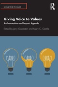 Cover: Giving Voice to Values - Routledge