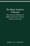 Cover: The Black Aesthetic Unbound - Ohio State University Press