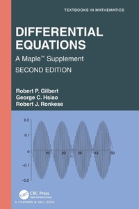 Enlarge image Cover: Differential Equations - Chapman & Hall/CRC