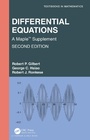 Cover: Differential Equations - Chapman & Hall/CRC