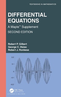 Abbildung von: Differential Equations - Chapman & Hall/CRC