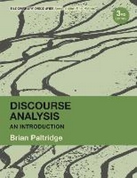 Enlarge image Cover: Discourse Analysis - Bloomsbury Academic