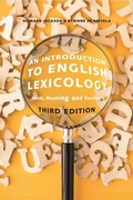 Cover: An Introduction to English Lexicology - Bloomsbury Academic