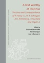 Cover: A Text Worthy of Plotinus - Leuven University Press