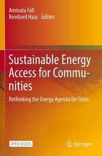 Enlarge image Cover: Sustainable Energy Access for Communities - Springer