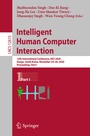 Cover: Intelligent Human Computer Interaction - Springer