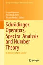 Cover: Schrödinger Operators, Spectral Analysis and Number Theory - Springer