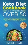 Cover: Keto Diet Cookbook For Women Over 50 - Axos Publishing Company