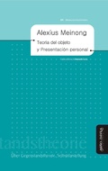 Cover: Teor&iacute;a del objeto y Presentaci&oacute;n personal - Mi&ntilde;o y D&aacute;vila