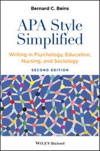 Enlarge image Cover: APA Style Simplified - Wiley