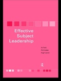 Cover: Effective Subject Leadership - Routledge
