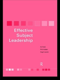 Enlarge image Cover: Effective Subject Leadership - Routledge
