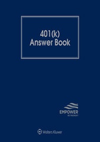 Abbildung von: 401(k) Answer Book - Wolters Kluwer Law & Business