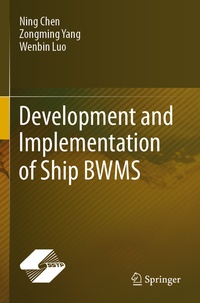 Enlarge image Cover: Development and Implementation of Ship BWMS - Springer
