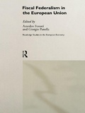 Cover: Fiscal Federalism in the European Union - Routledge