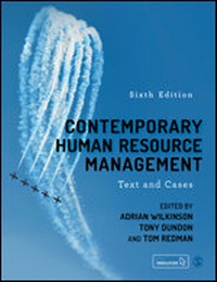 Enlarge image Cover: Contemporary Human Resource Management - SAGE Publications Ltd