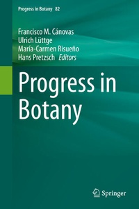 Enlarge image Cover: Progress in Botany Vol. 82 - Springer