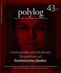 Cover: Interkulturelle und dekoloniale Perspektiven auf feministisches Denken - Wiener Gesellschaft f. interkulturelle Philosophie