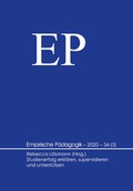 Cover: Studienerfolg erkl&auml;ren, supervidieren und unterst&uuml;tzen - Verlag Empirische P&auml;dagogik