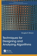 Cover: Techniques for Designing and Analyzing Algorithms - Chapman & Hall/CRC